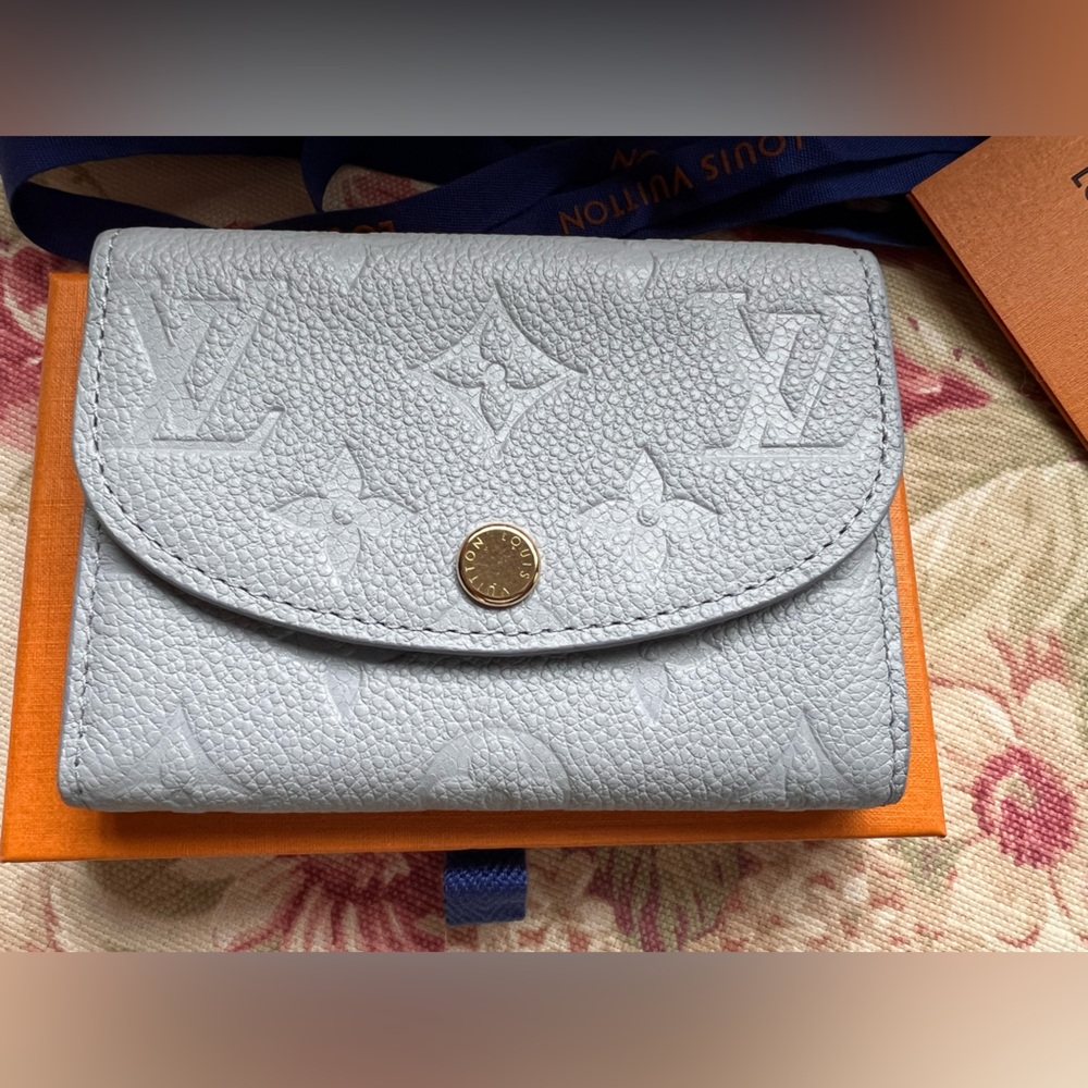 BNWT Louis Vuitton 🩵 blue hour ☁️ Rosalie coin purse